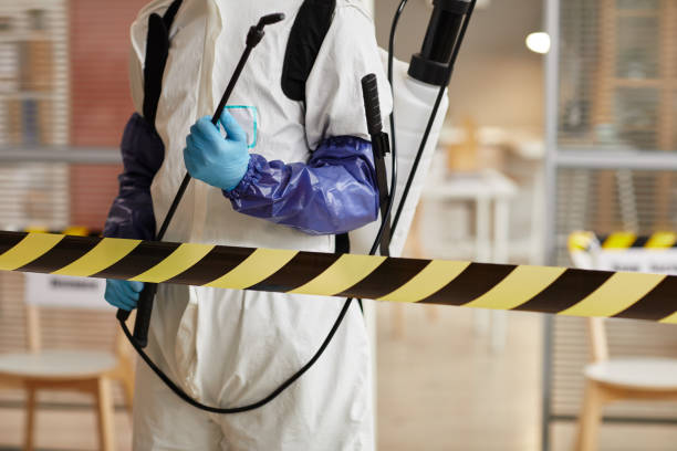 Professional Biohazard technician working in Greenville, SC